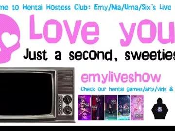 Freechat emyliveshow on Chaturbate